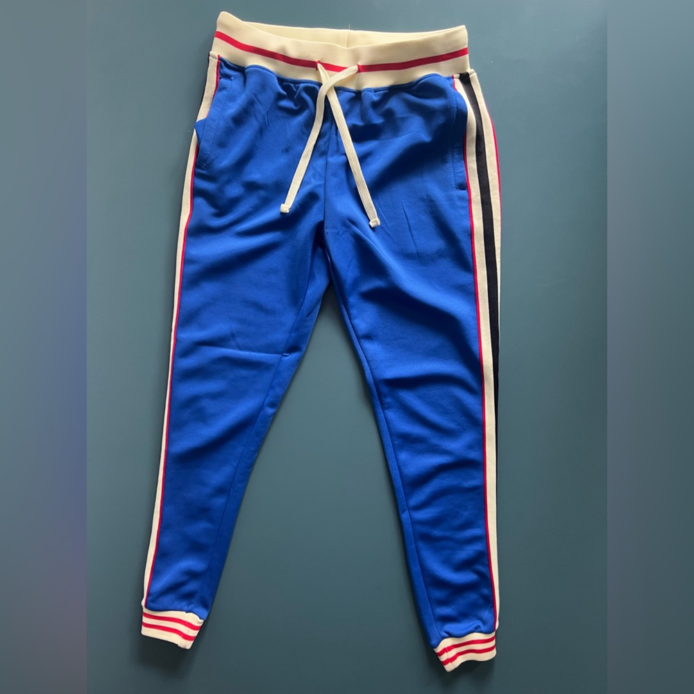 Victorious track suit - red white and blue - retro joggers